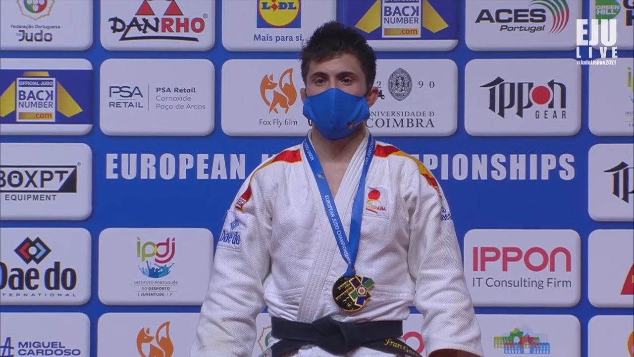 Francisco Garrig&oacute;s - Gold Winner - European Judo Seniors Championships 2021