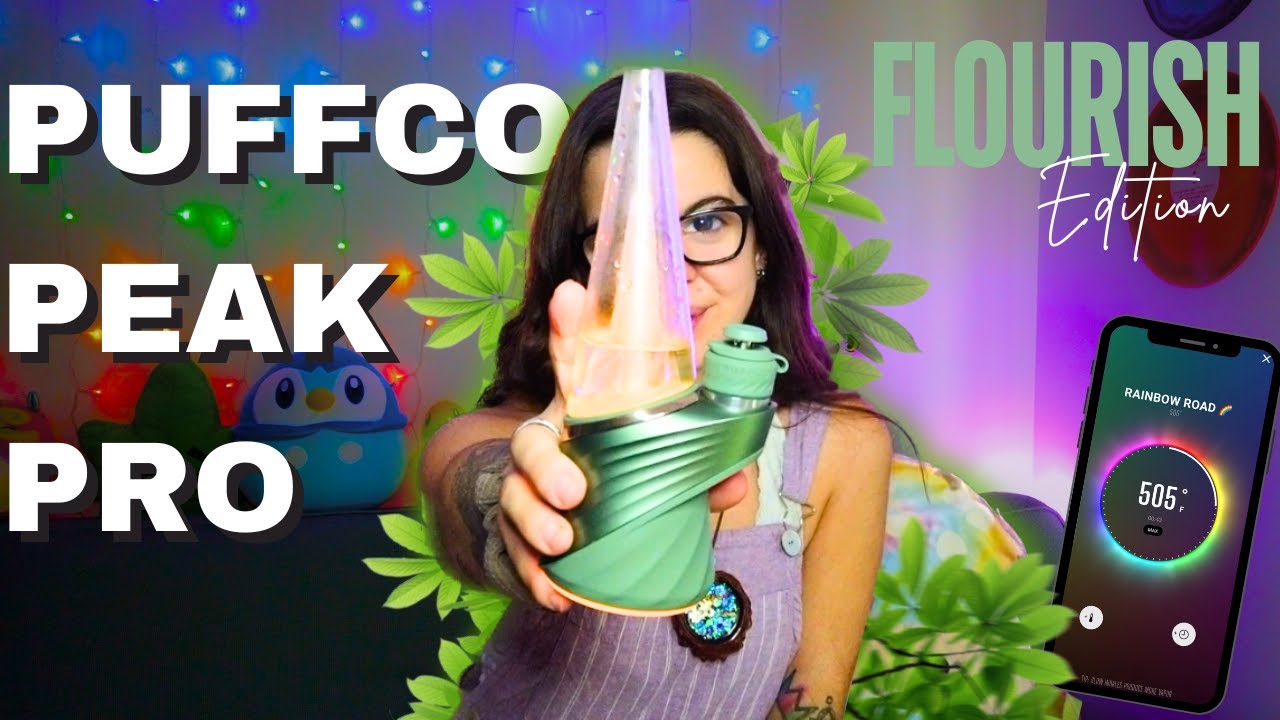 BEAUTY OR OVER HYPED? | Puffco Peak Pro LE Flourish Unboxing, Tutorial & Impressions