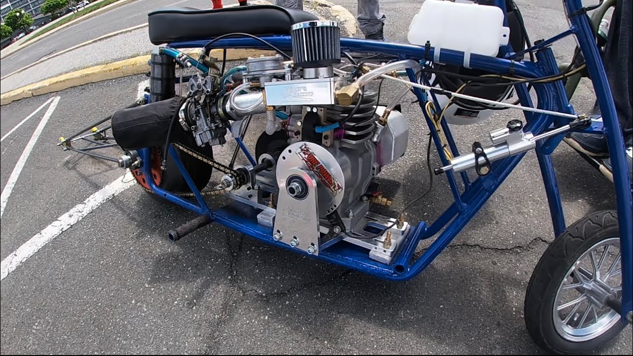 2022 Drag racing mini bikes at the Nassau Coliseum!