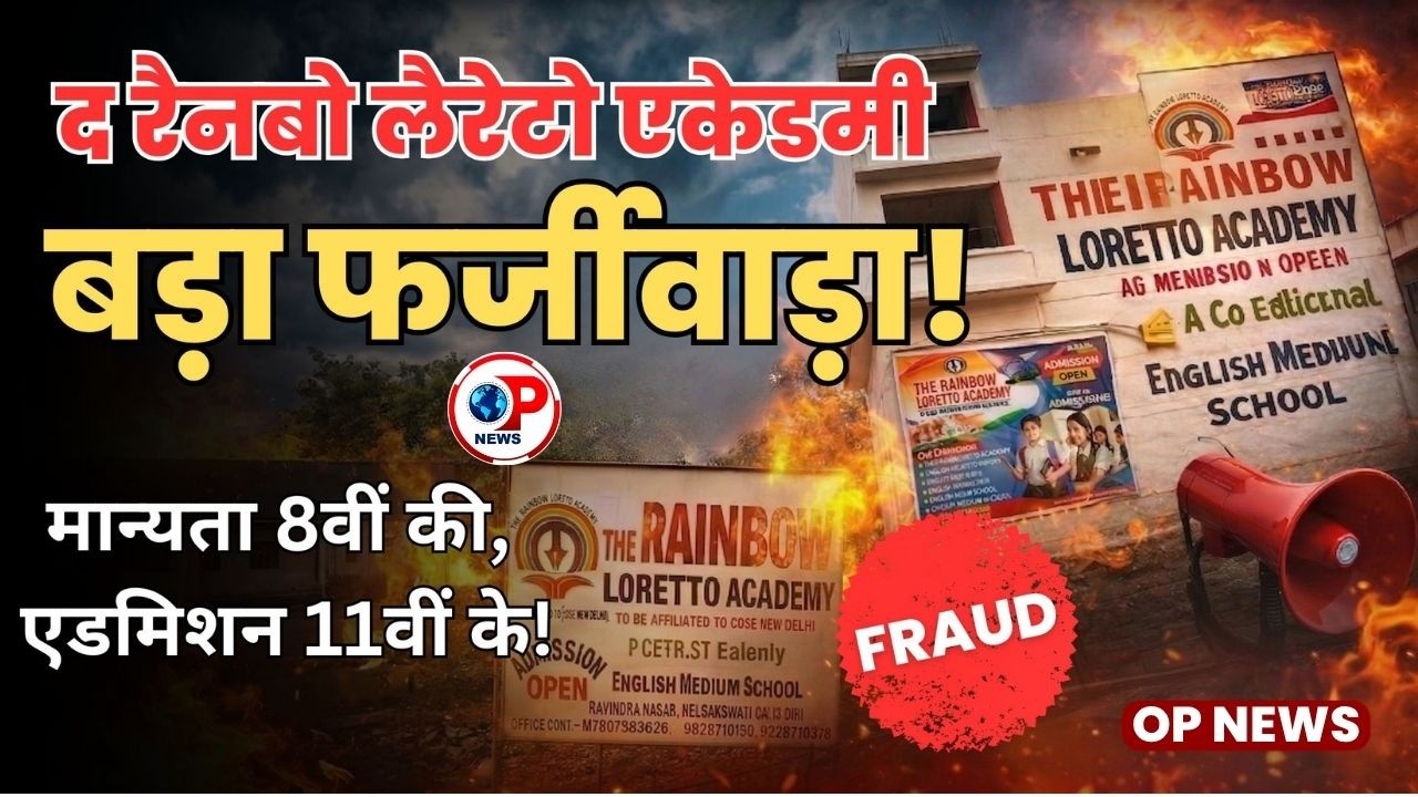 द रैनबो लैरेटो एकेडमी का फर्जीवाड़ा! | viral  | News | Breaking | viral | kushinagar |