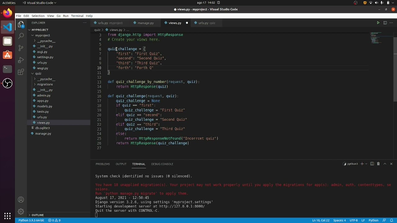 #8 Django 3 Tutorial | Adding More Dynamic View Logic