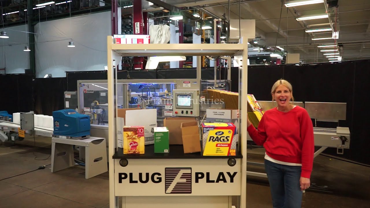 Pearson Case Erector and Glue Sealer Demonstration