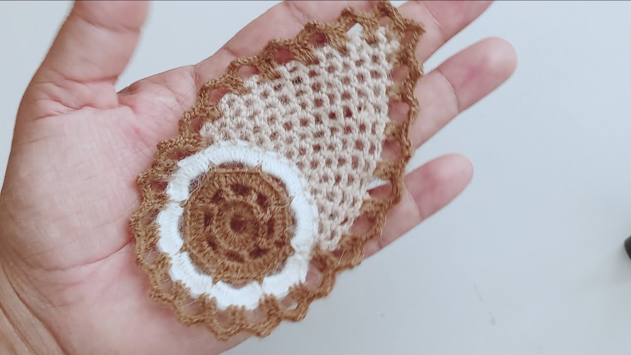 Increíble!!! hermoso patrón a crochet para principiantes/primera parte 😃🌺