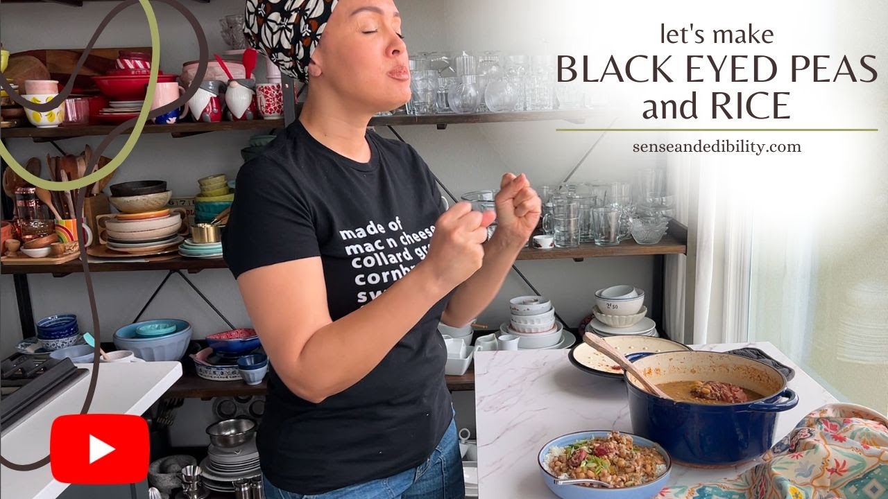 Let's Make Black Eyed Peas and Rice!