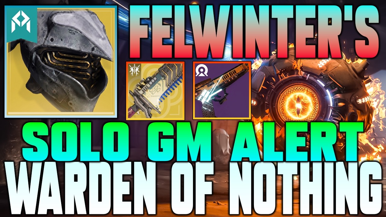 Prismatic Warlock Felwinter's Build | Solo GM Alert Warden of Nothing! Destiny 2 Lightning Surge