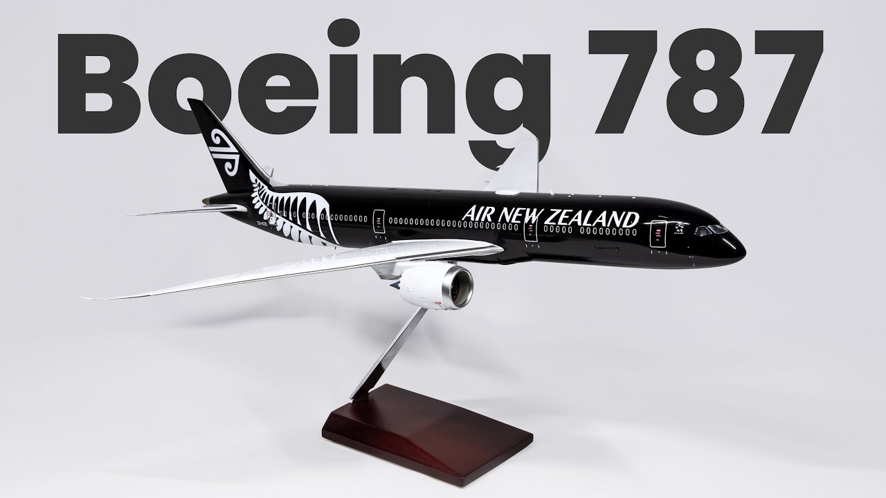Zvezda 1/144 scale Air New Zealand Boeing 787-9 Assembly
