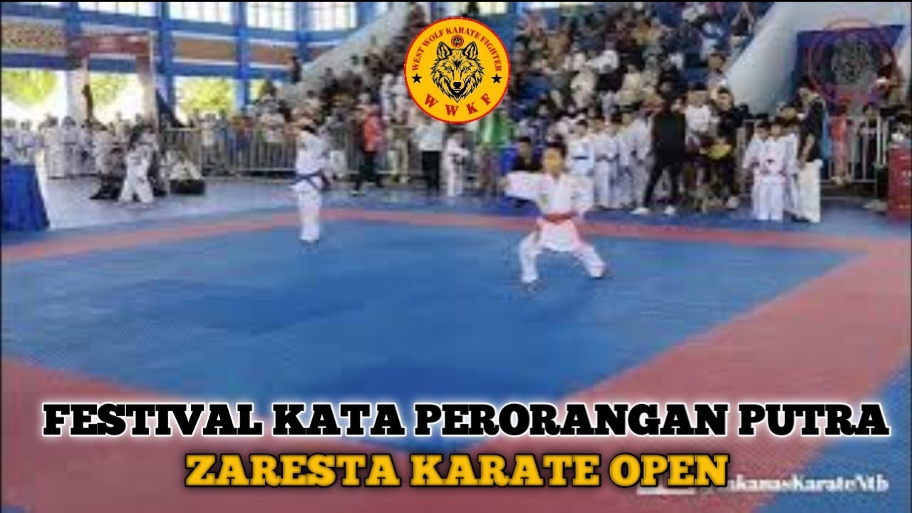 FESTIVAL KATA PERORANGAN SD PUTRA !! ZARESTA KARATE OPEN #karate #juara #turnament 