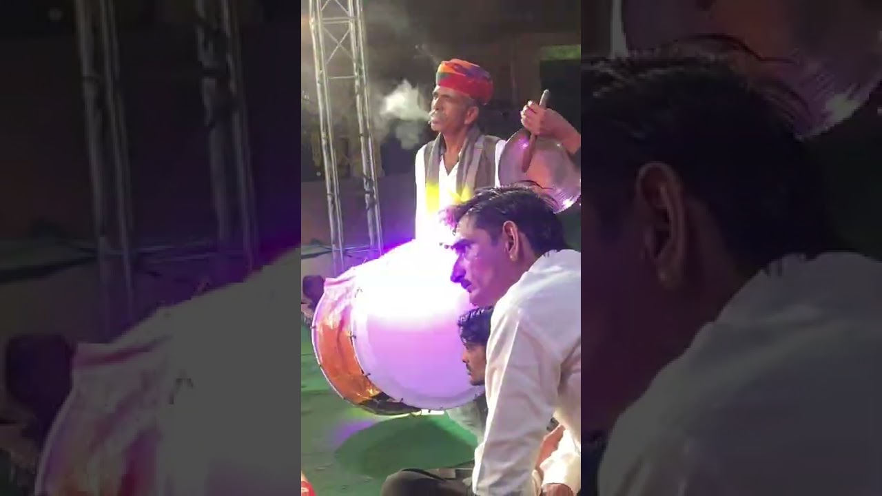 Dhol-Thali(With Different style).      #foryou #desi #traditional #style #jodhpur #marwadi #village