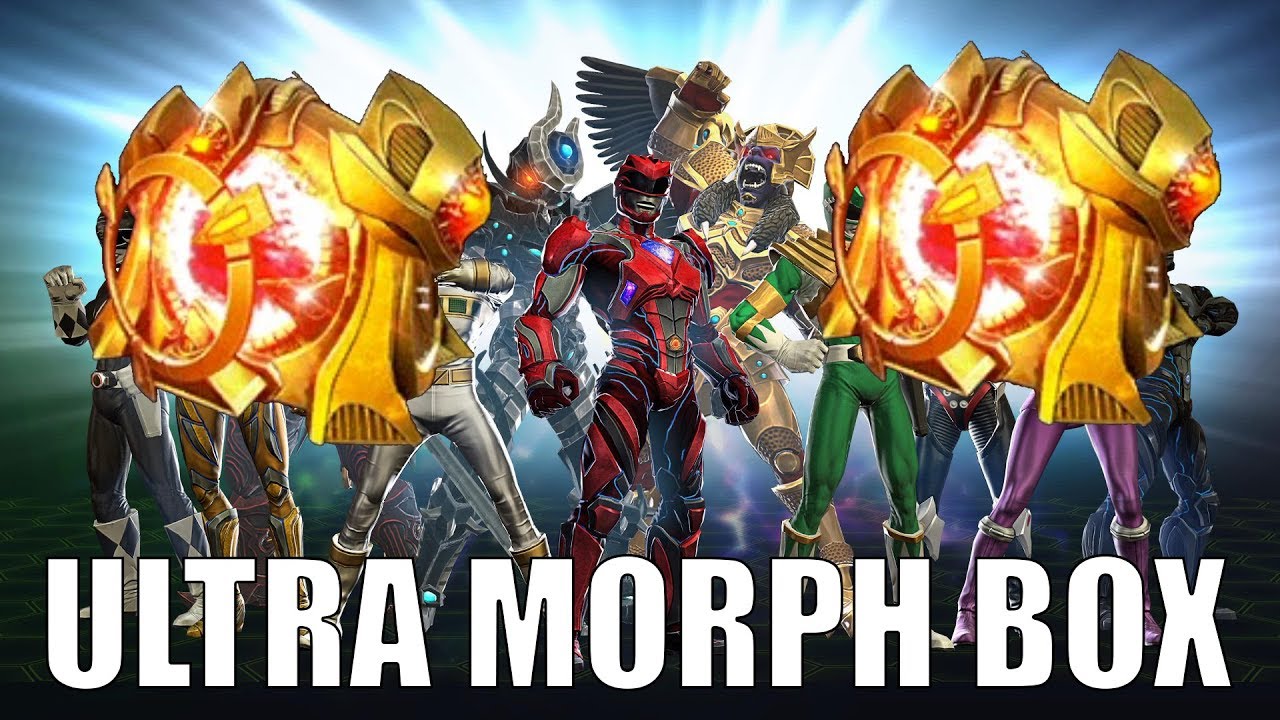 Ultra Morph Box Opening! - More Legacy Wars Videos ? - Power Rangers Legacy Wars