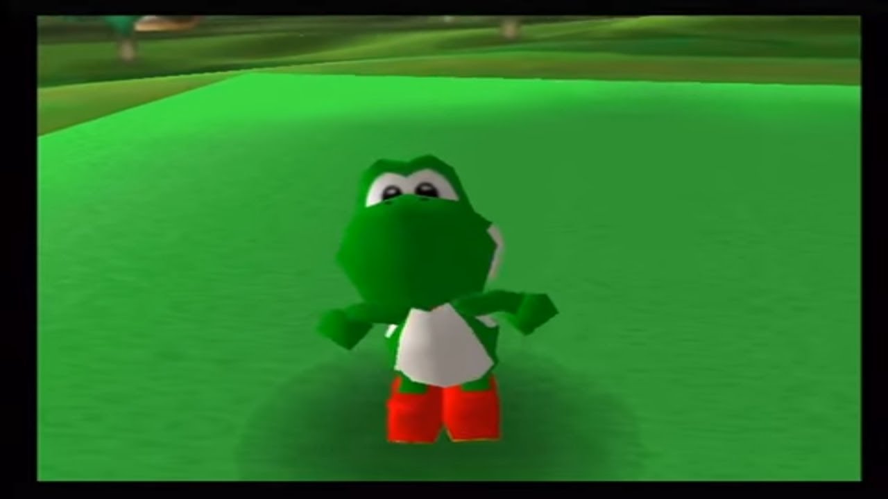 Mario Golf (N64) Get Character Mode - Yoshi VS. Sonny