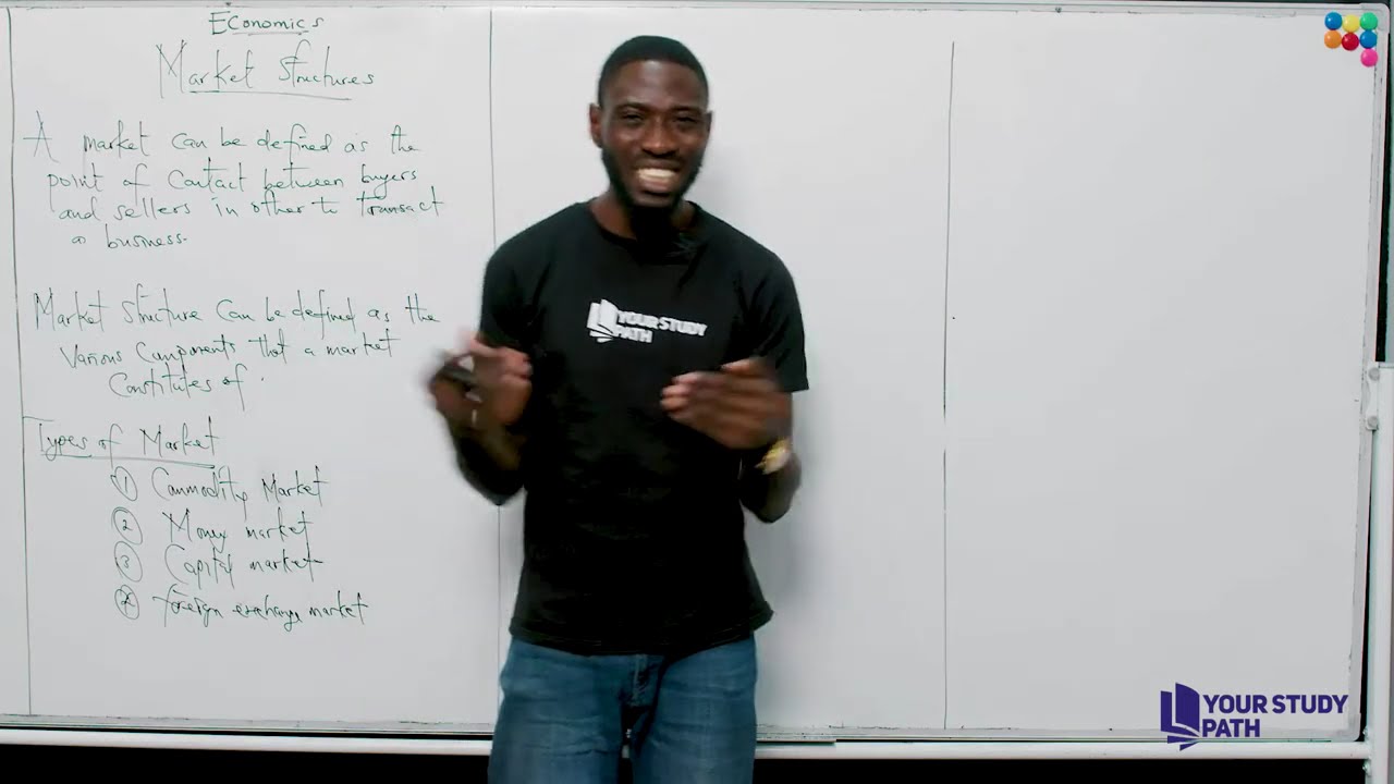 MARKET STRUCTURES ECONOMICS 2026 JAMB WAEC TUTORIAL CLASS YOUR STUDY PATH