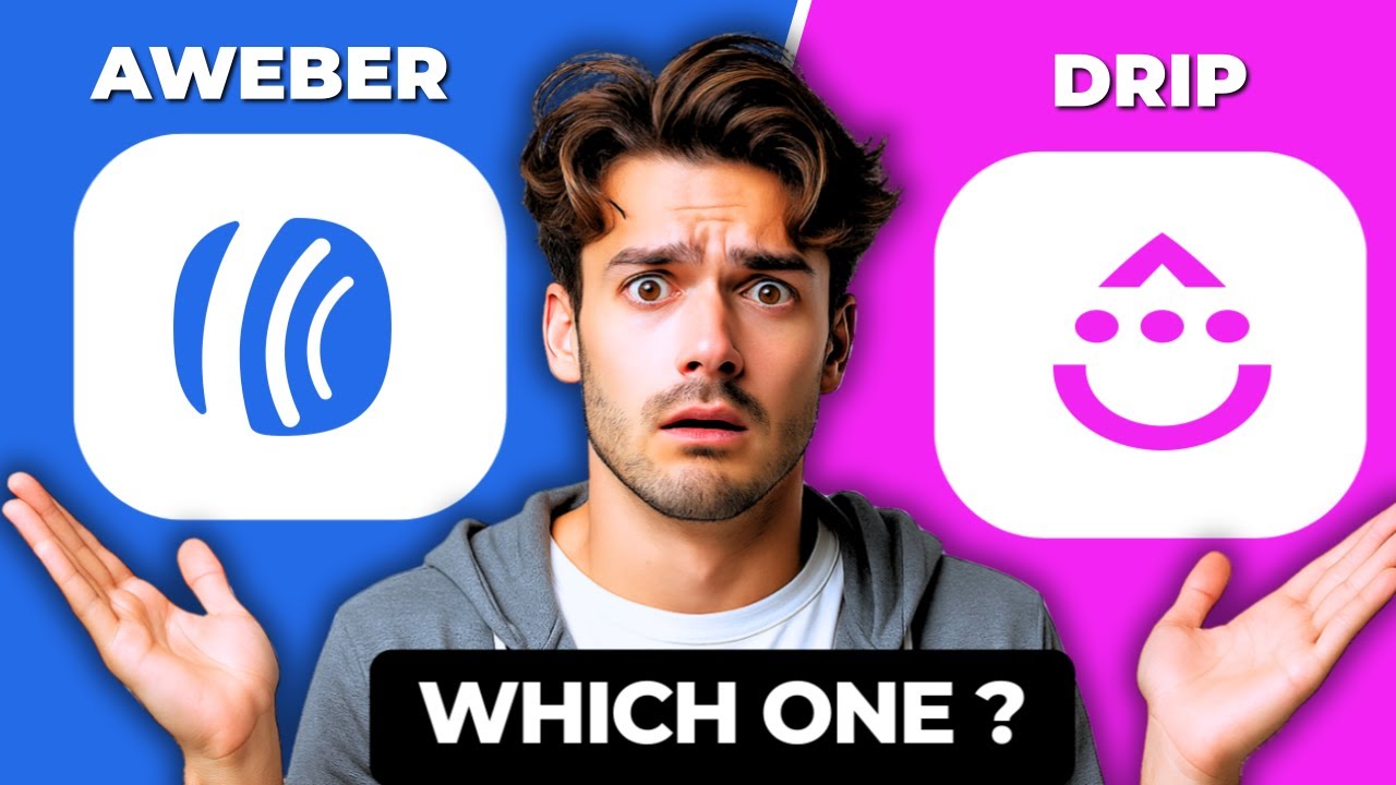 Сравнение AWeber и Drip 2025 | Какая платформа email-маркетинга лучше?