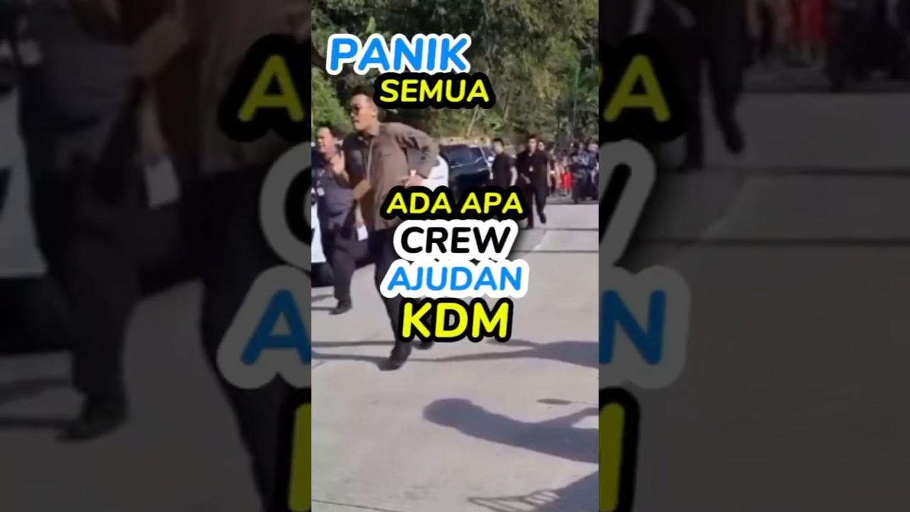 Panik Semua Ajudan & Crew Kdm #dedimulyadi #bapaaing #kangdedi