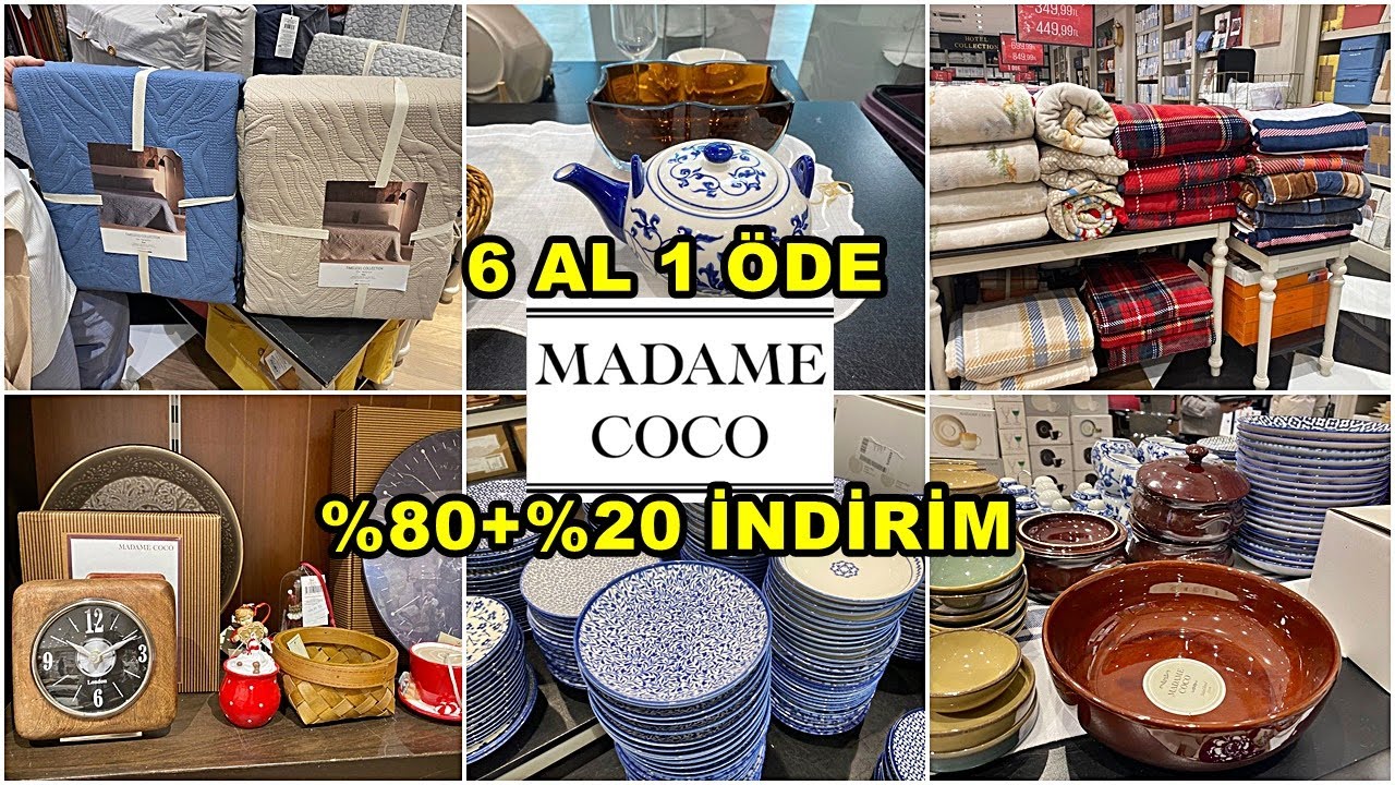MADAME COCO 'DA B&Uuml;T&Uuml;N &Uuml;R&Uuml;NLERDE %80 İNDİRİM🛒/&Ouml;RT&Uuml;LER 100 TL❗️❗️5 AL 1 &Ouml;DE🤩&Ccedil;EYİZ ALIŞVERİŞİ/&Ccedil;EYİZLİK