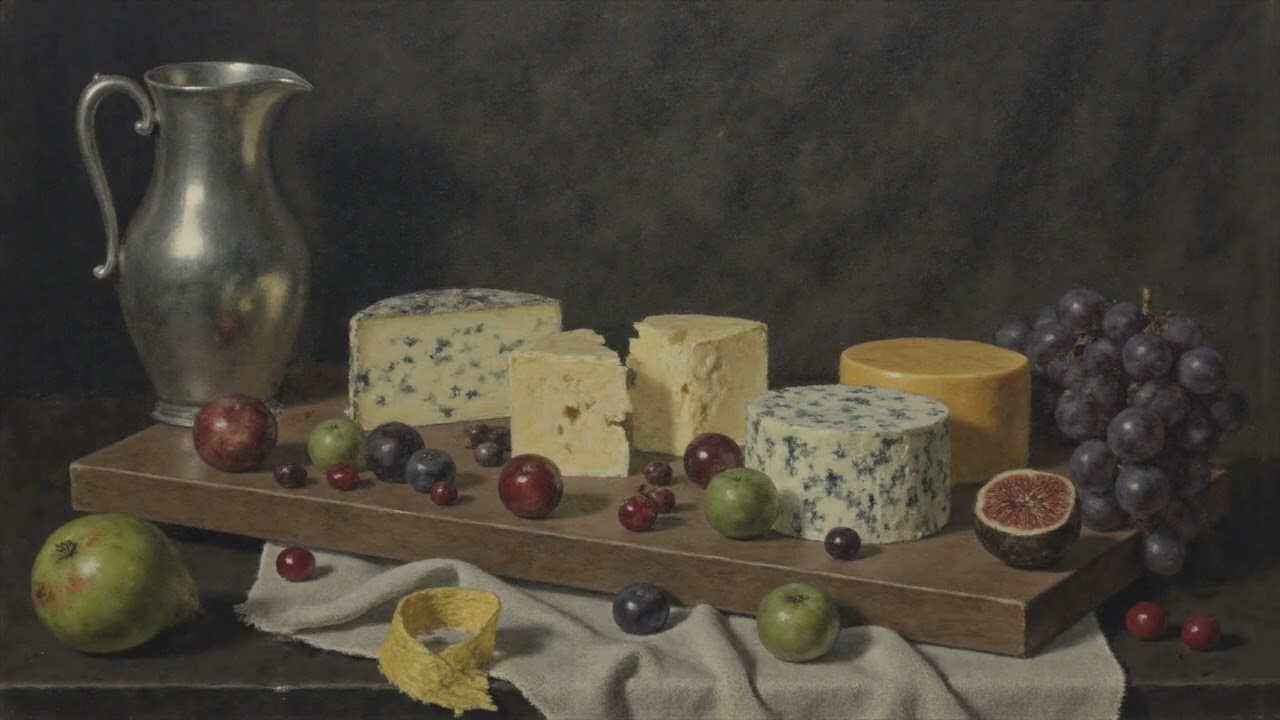 Vintage Still Life Art for TV Ambience | 2 Hour Calm Visuals | Quiet Still Life Gallery