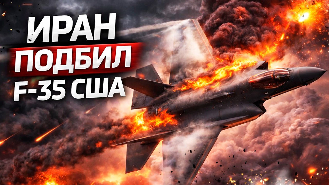 ЭТО ПРОИЗОШЛО! Американский F-35 подбит над Ираном