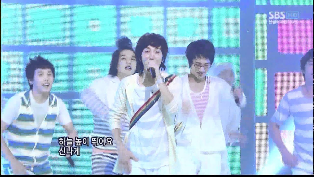 080824 Super Junior-Happy - Pajama Party @ SBS 人氣歌謠