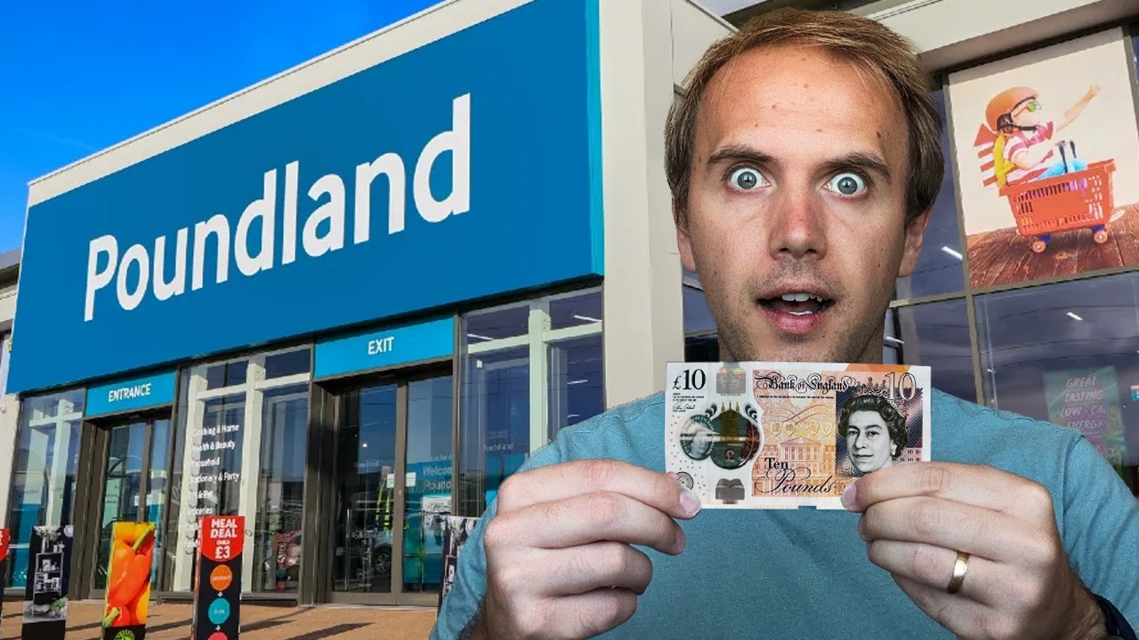 How Long Can I Live on &pound;10 of Poundland Food?