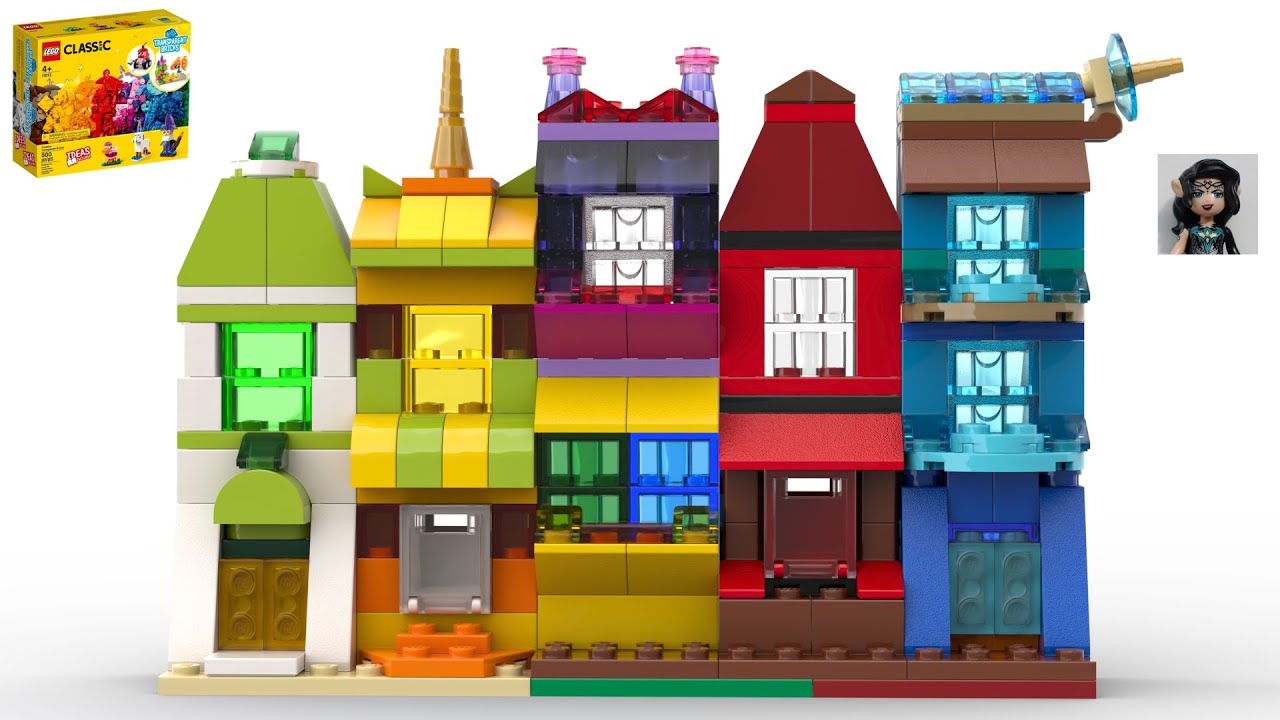 MINI TOWN Lego classic 11013 ideas How to build