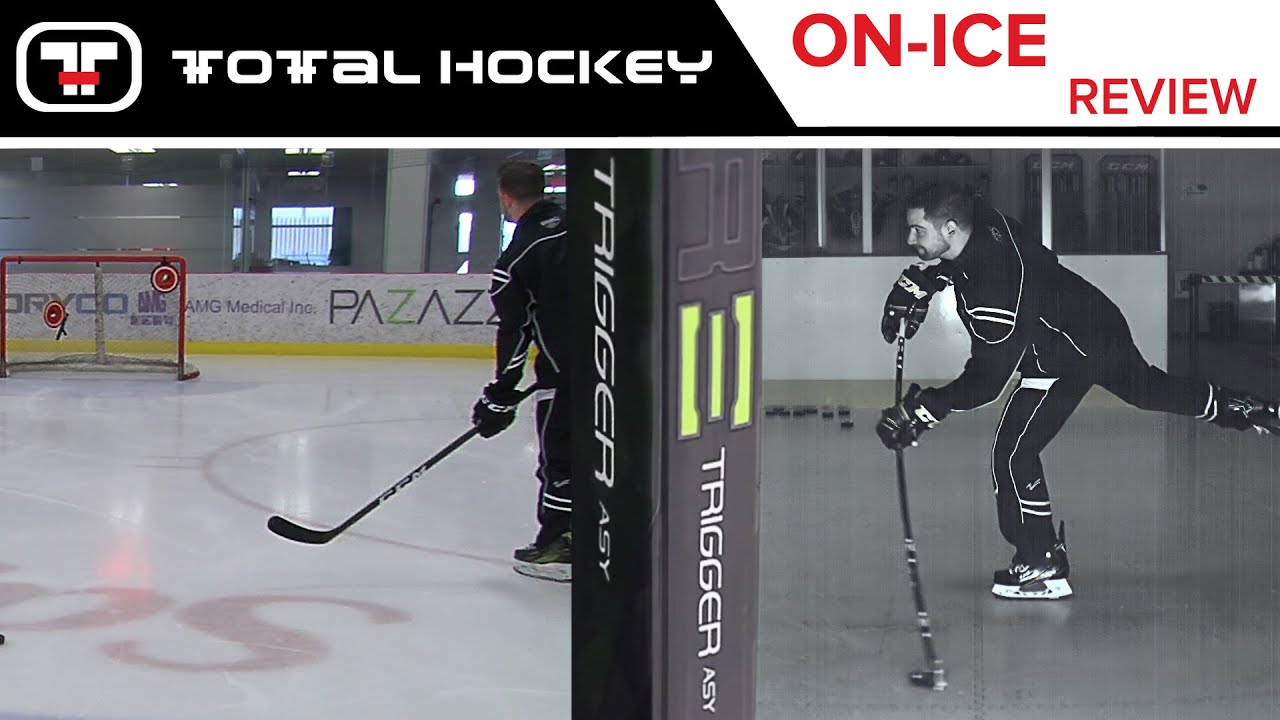 CCM Ribcor Trigger ASY Stick // On-Ice Review