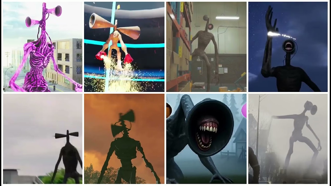 Mix siren head New coffin dance me me song cover 