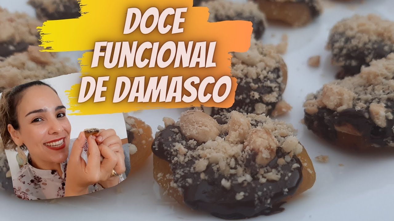 Doce Funcional De Damasco | Apenas 3 Ingredientes!
