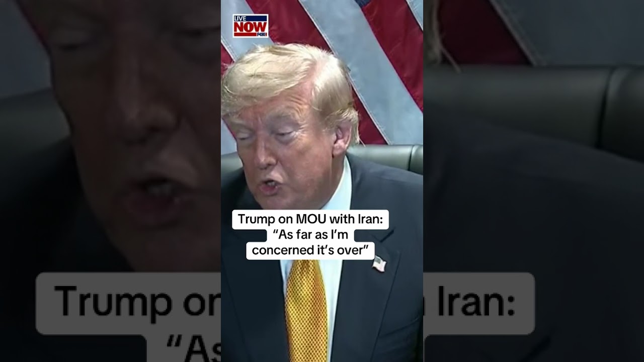 Трамп заявил, что меморандум о взаимопонимании с Ираном &laquo;завершен&raquo;, режим прекращения огня оконче...