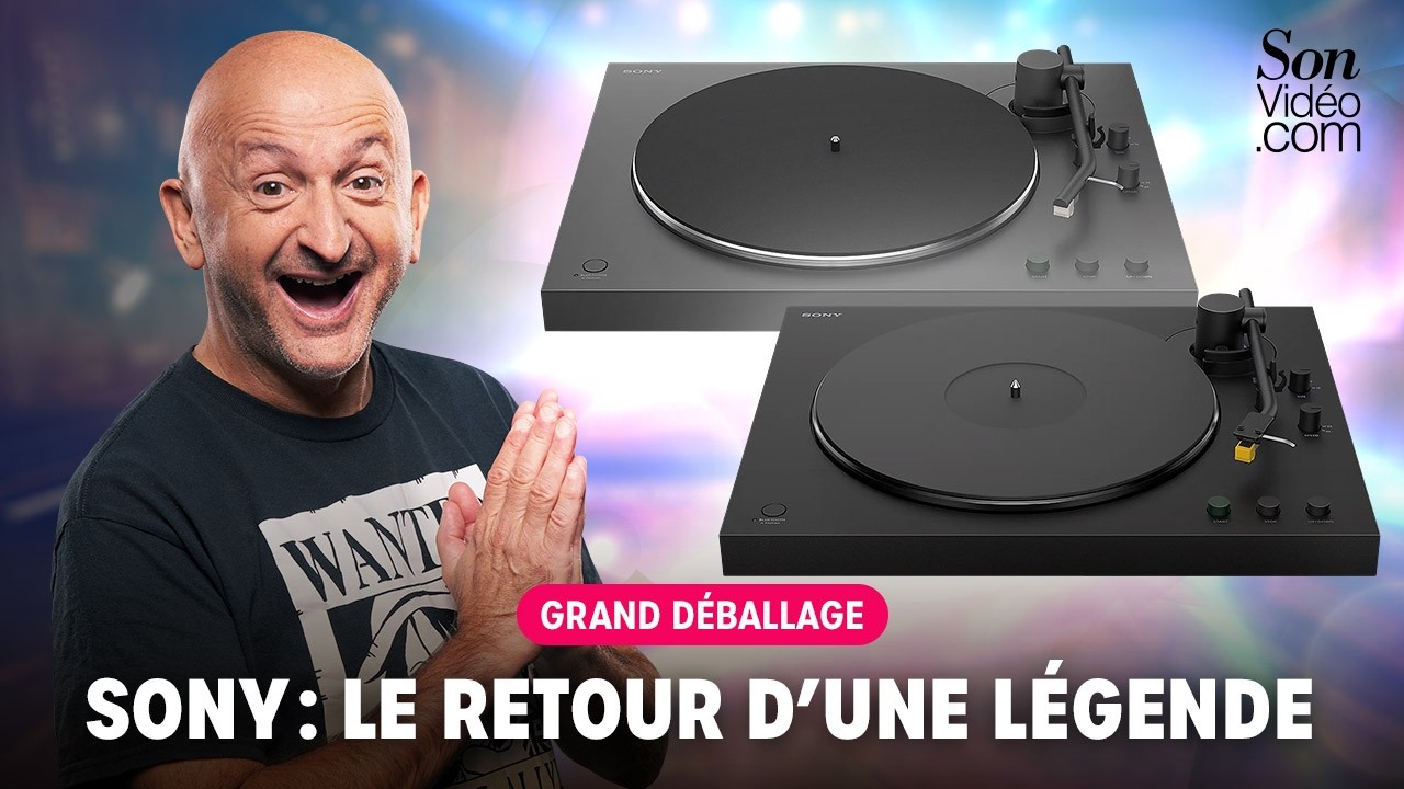 La légende SONY est de retour avec deux platines vinyles !