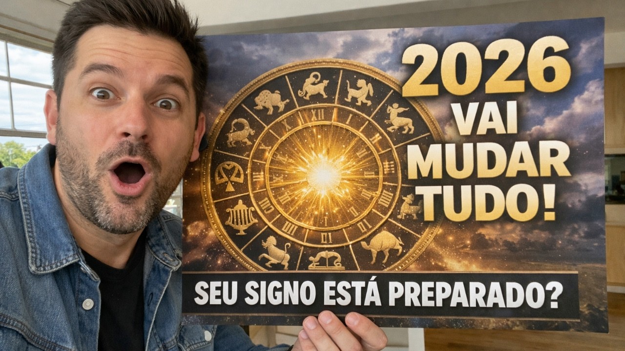 HORÓSCOPO 2026 COMPLETO TODOS OS SIGNOS | Amor, Carreira e Saúde – O Ano da Grande Virada Cósmica!