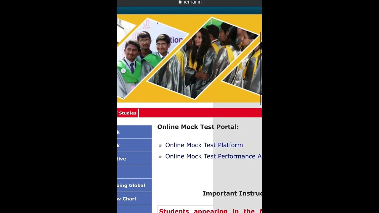 How to find Online mock test portal #cma #june2022 #mocktest #cmaexam