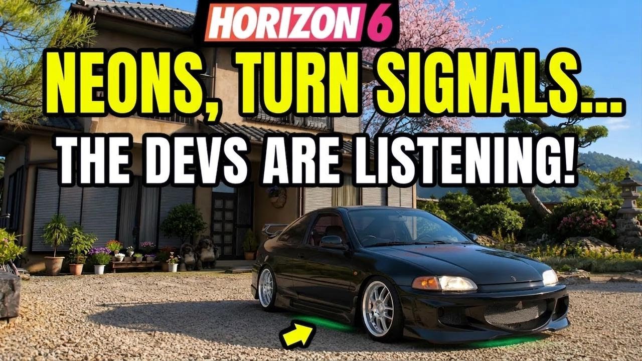 FORZA HORIZON 6: Neon Lights, Interior Customization, Turn Signals&mdash;Devs Are Actually Listening!