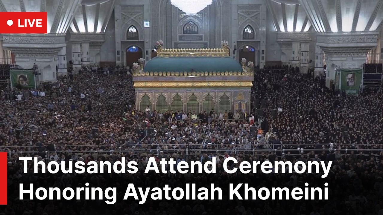 🔴LIVE: Thousands Attend Ceremony Honoring Ayatollah Khomeini | AC1S
