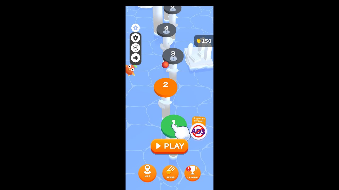 Helix jump Game #viral #shorts