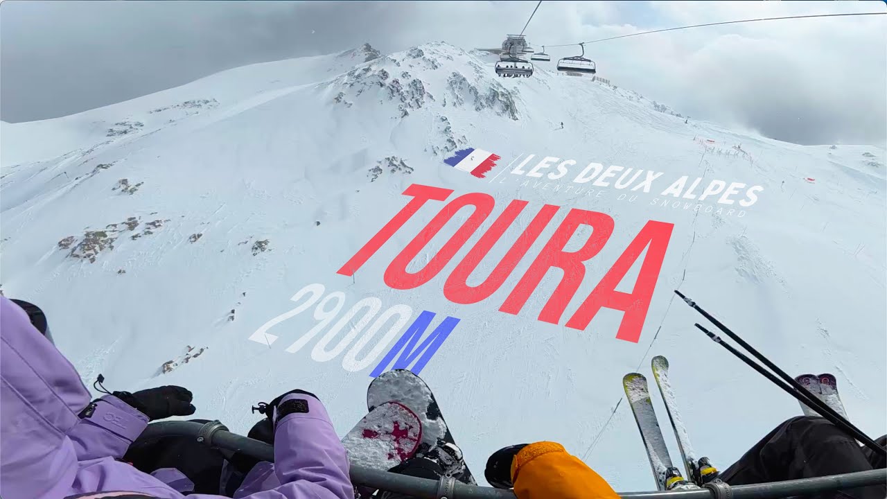 POV: Snowboarding the BEST blue runs in Les Deux Alpes | Day 6