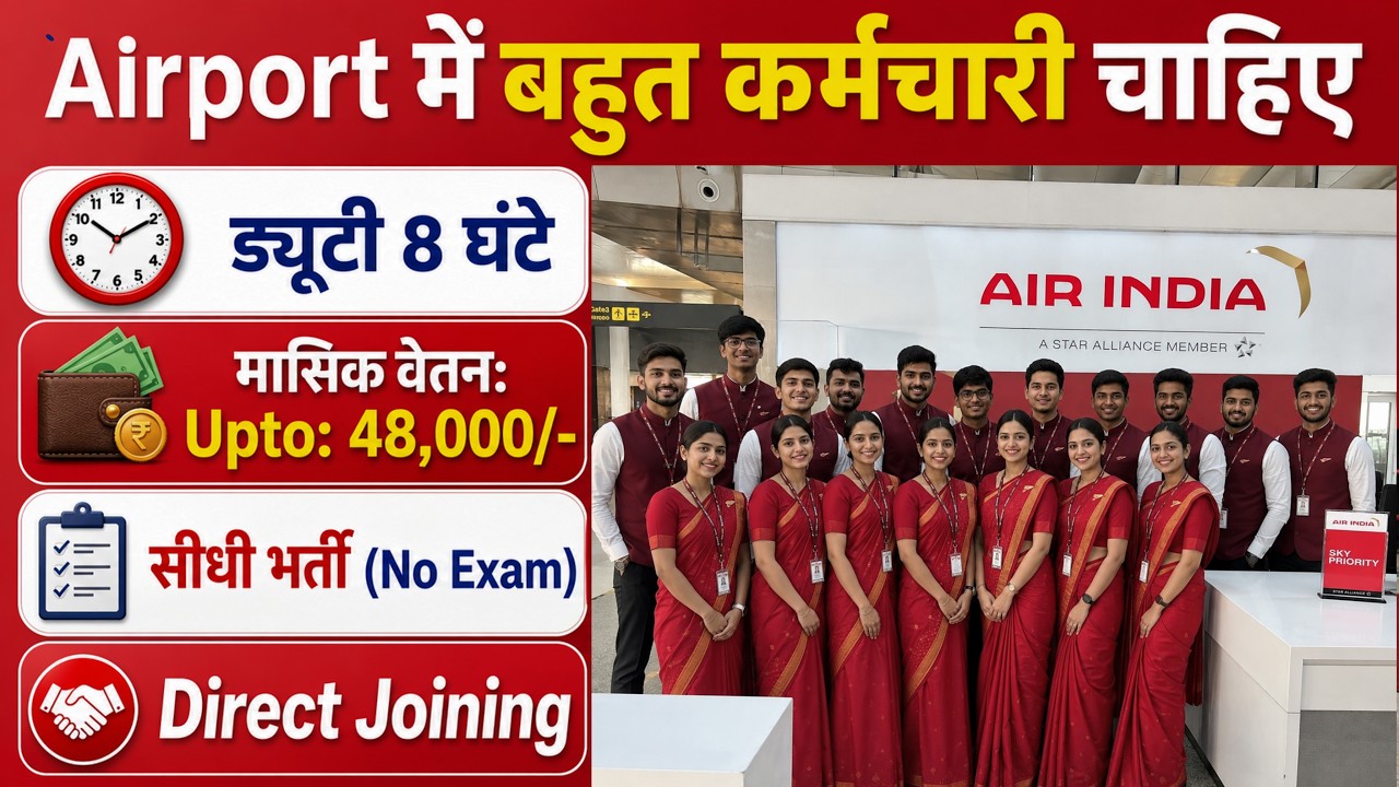 Airport Recruitment 2026 | Airport Hiring 2026 | Airport Job Vacancy 2026 | Private Job Vacancy 2026