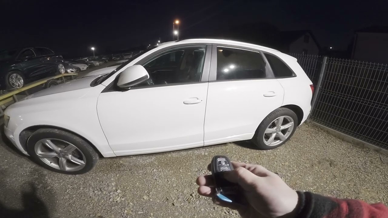 How to Lower and Rise Windows Remotely via Keyfob in AUDI Q5 I ( 2008 - 2016 )