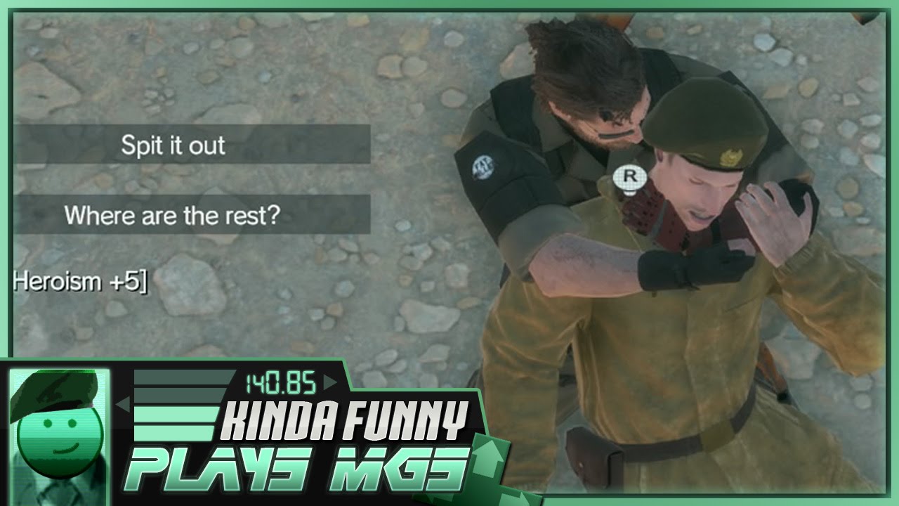 Kidnapping Metal Gear Solid V: The Phantom Pain's Interpreter - Kinda Funny Plays