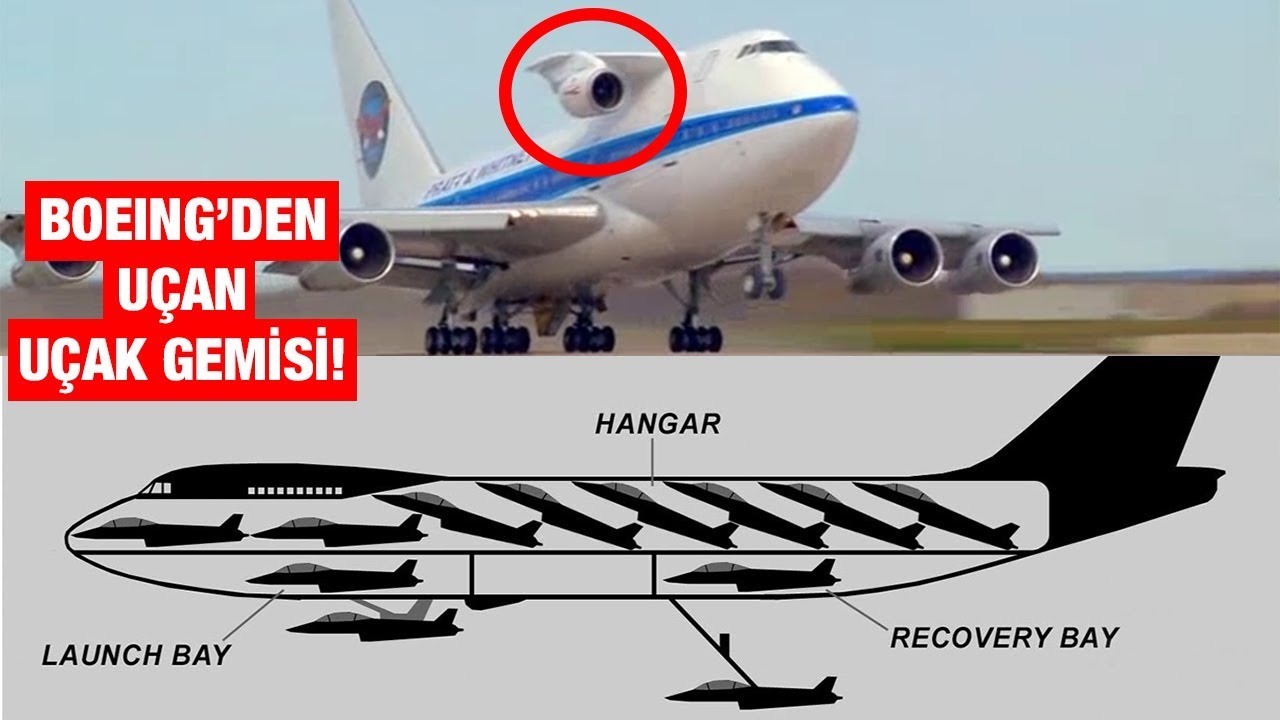 SAVAŞ UÇAĞI TAŞIYAN BOEING 747 AAC VE TÜM 747 VARYANTLARI