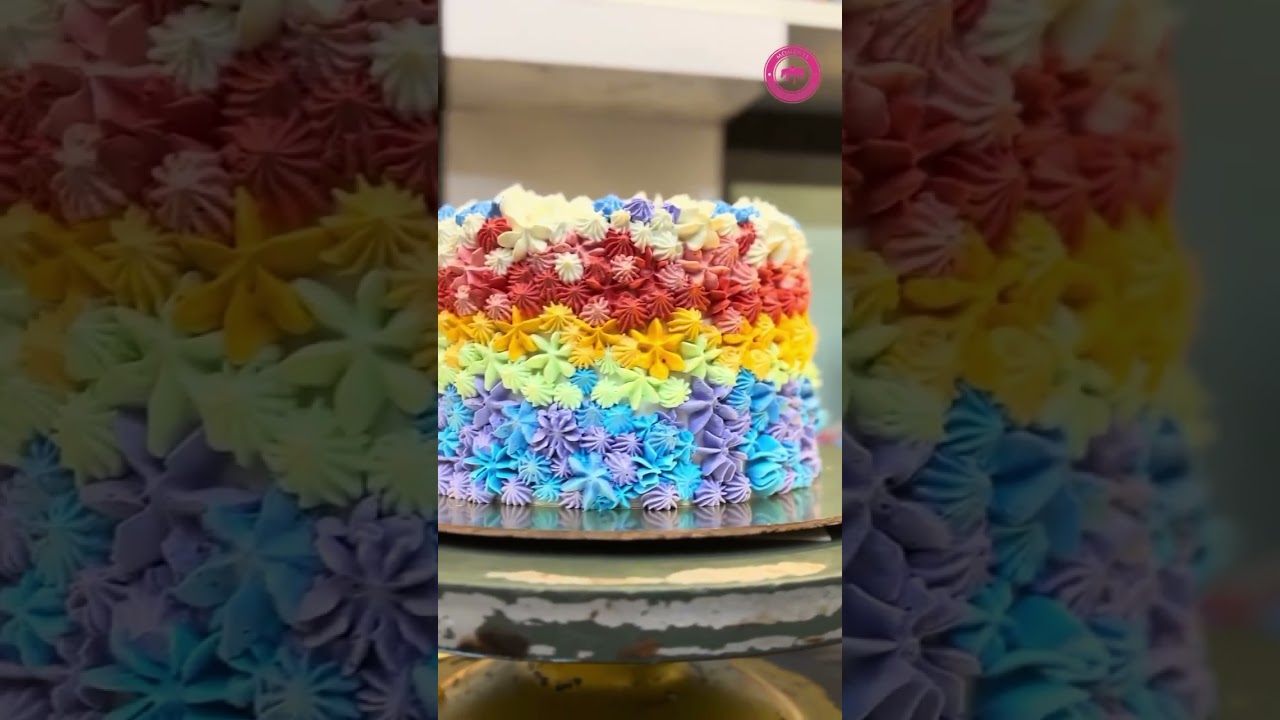 A masterpiece of flavor and color.🌈