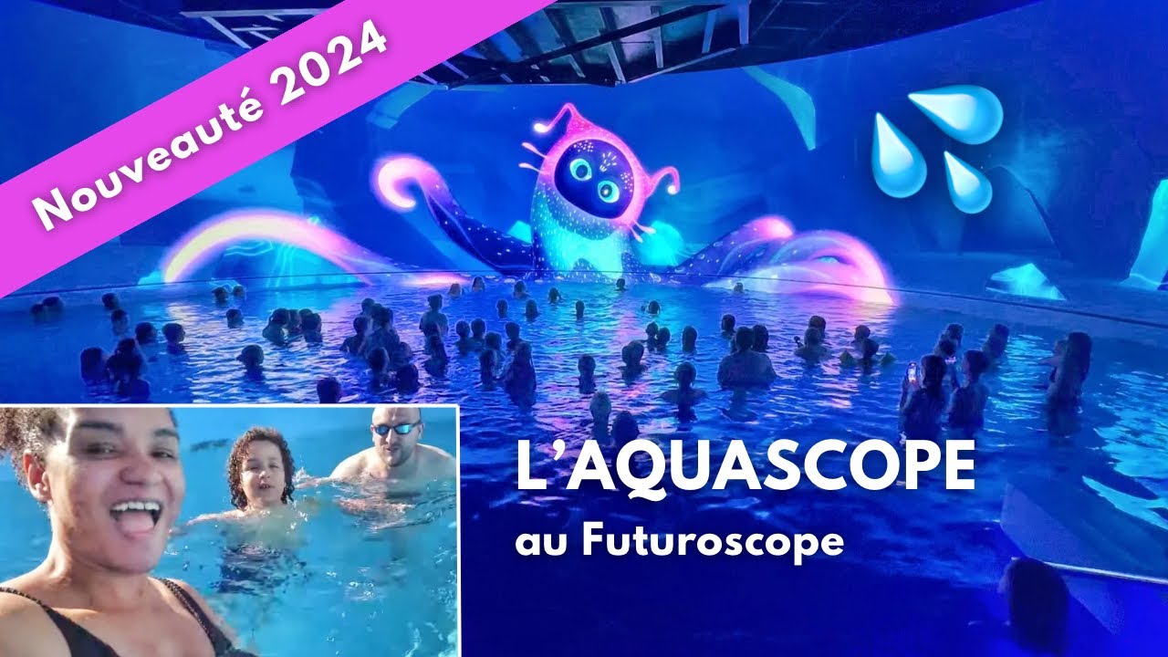 VLOG | On découvre le parc aquatique du Futuroscope + Hôtel Sation Cosmos + Restau etc...