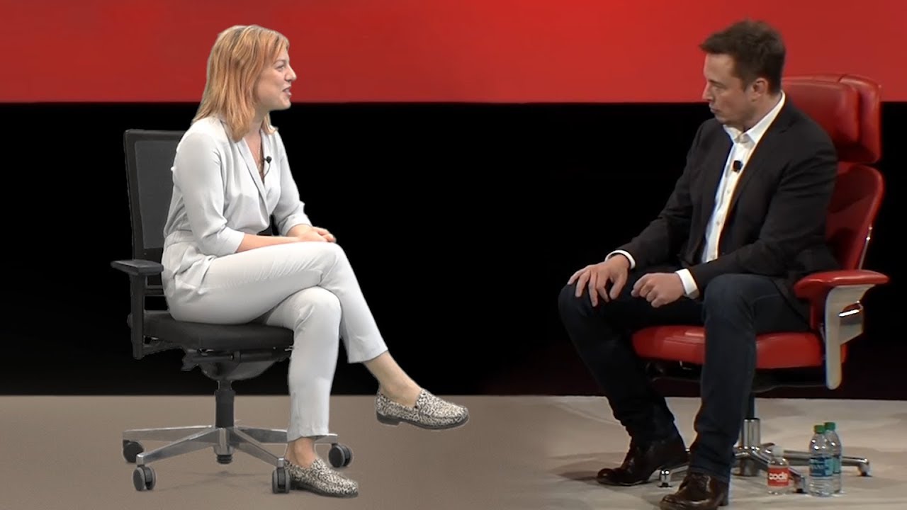 Ella sprak met Elon Musk
