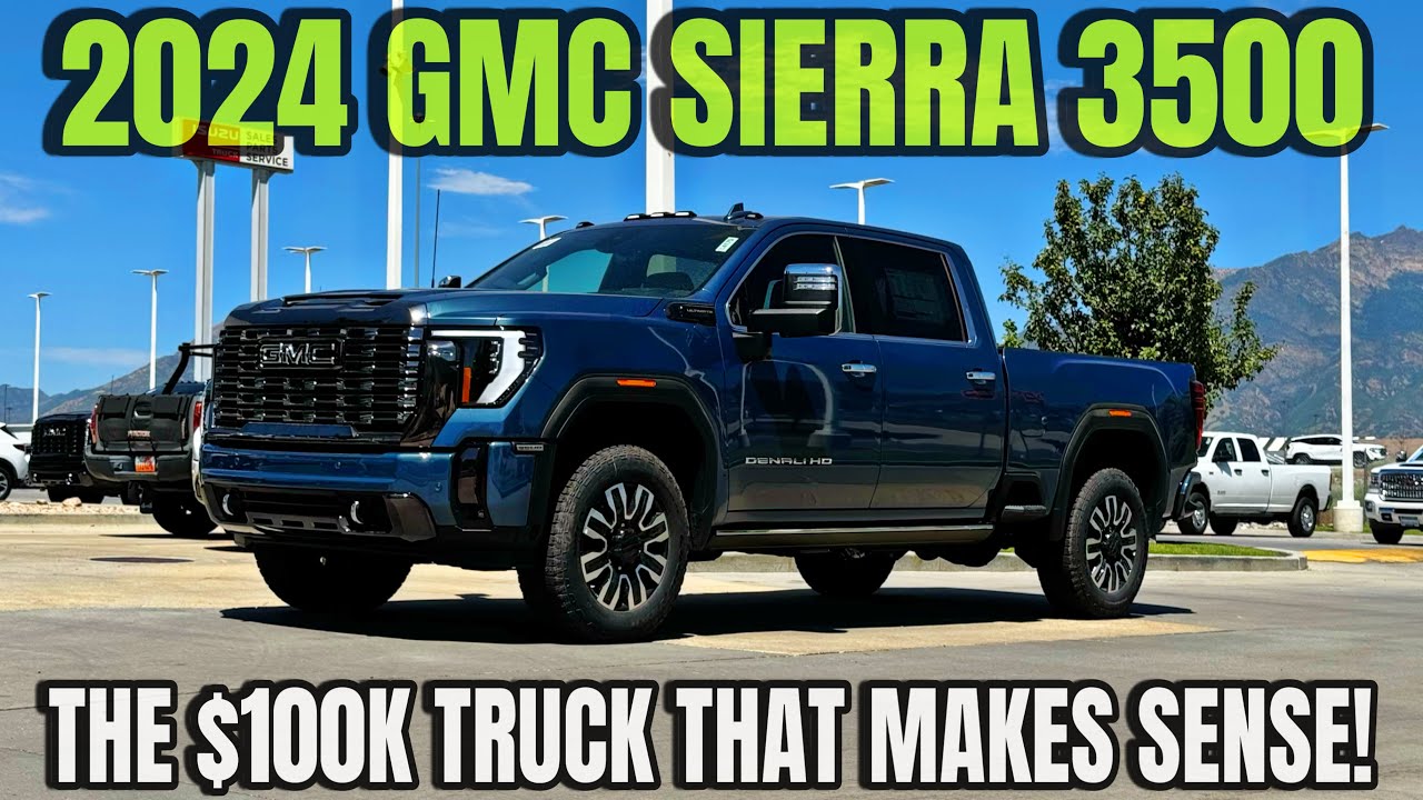 2024 GMC Sierra 3500 Denali Ultimate In Downpour: You Pay Big For This Payload!
