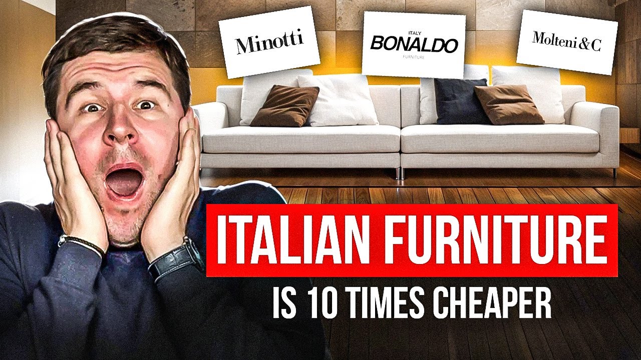 Best Italian Furniture Replicas in One Showroom: Minotti, Bonaldo, Molteni&C