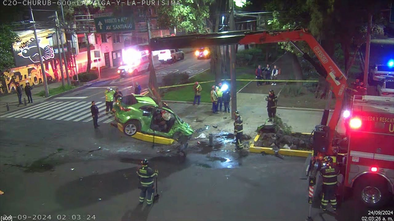 Accidente Vehicular - C5 CDMX Iztapalapa #ServiciosC5 #MaratónC5