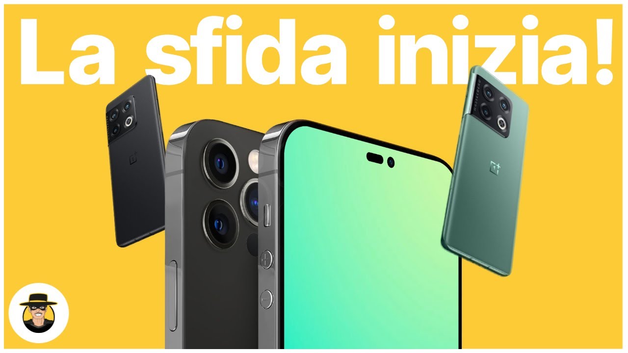 LA SFIDA INIZIA! - Apple è pronta a dire ADDIO AL NOTCH e OnePlus 10 Pro è ufficiale! - Zorro.it
