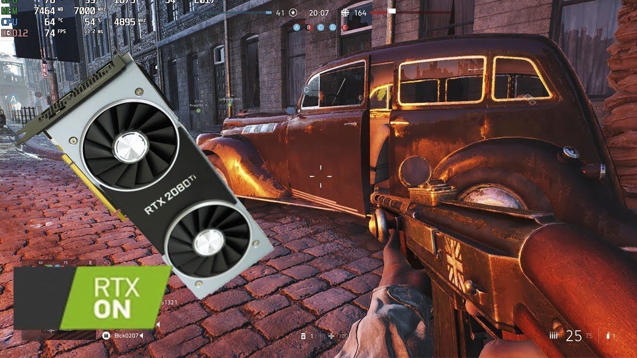 W KOŃCU! Pierwsza gra z RayTracing - Battlefield V - wydajność w 1080p / 1440p