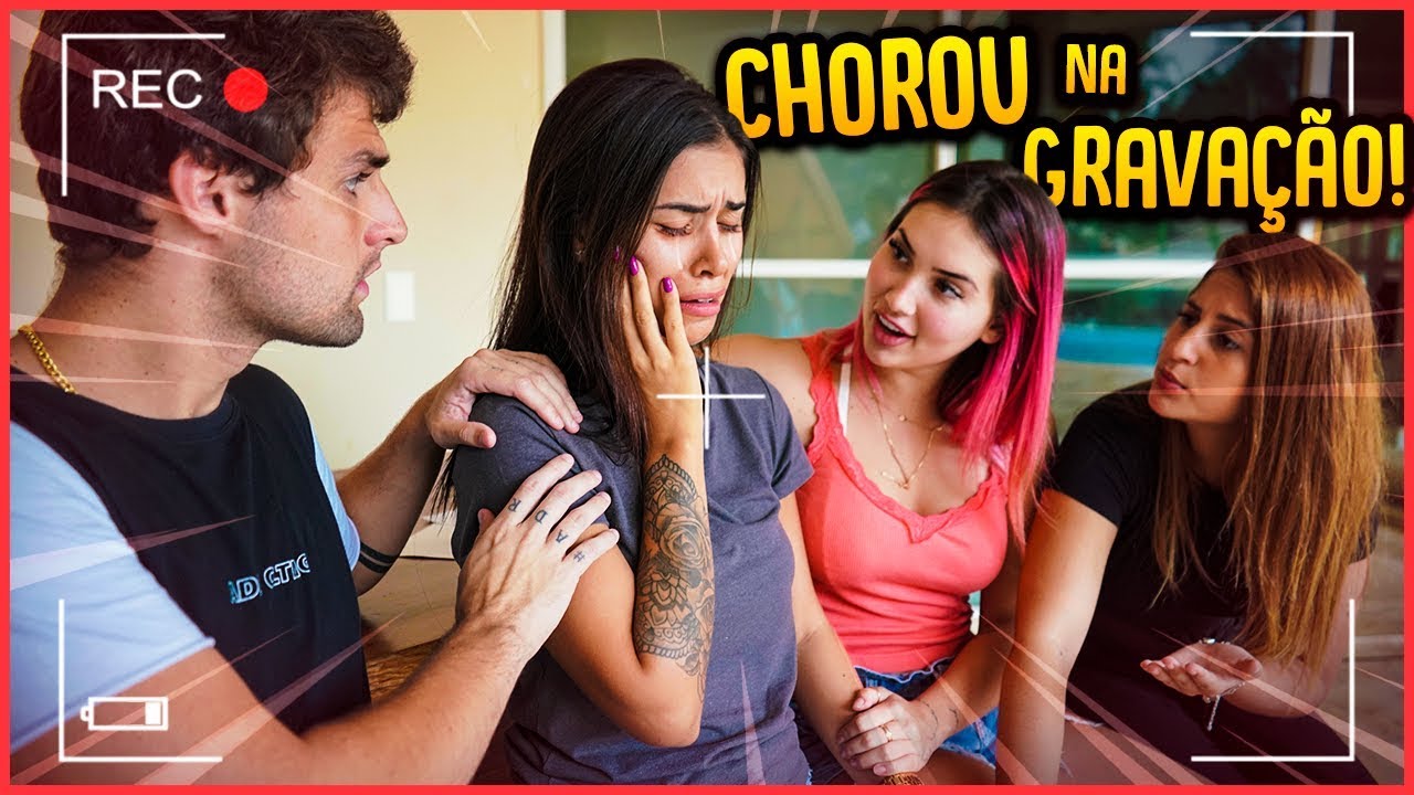 ELA PAROU A GRAVAÇÃO E COMEÇOU CHORAR!! - TROLLANDO REZENDE [ REZENDE EVIL ]