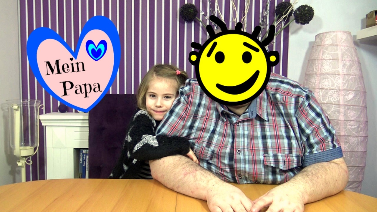 HANNAHS PAPA 💙 So sieht der Papa von den Spielzeugtestern aus 👨‍👩‍👧