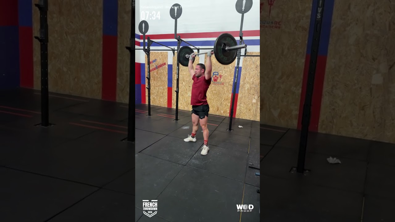 Ftd WOD 1 qualifica Tiziano Bigatel cat intermediate