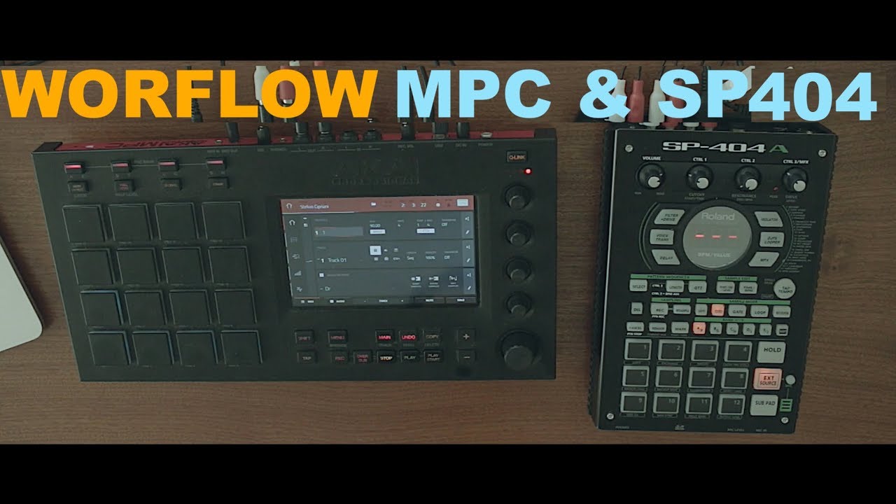 SP 404 and Akai MPC workflow - how to use the two together